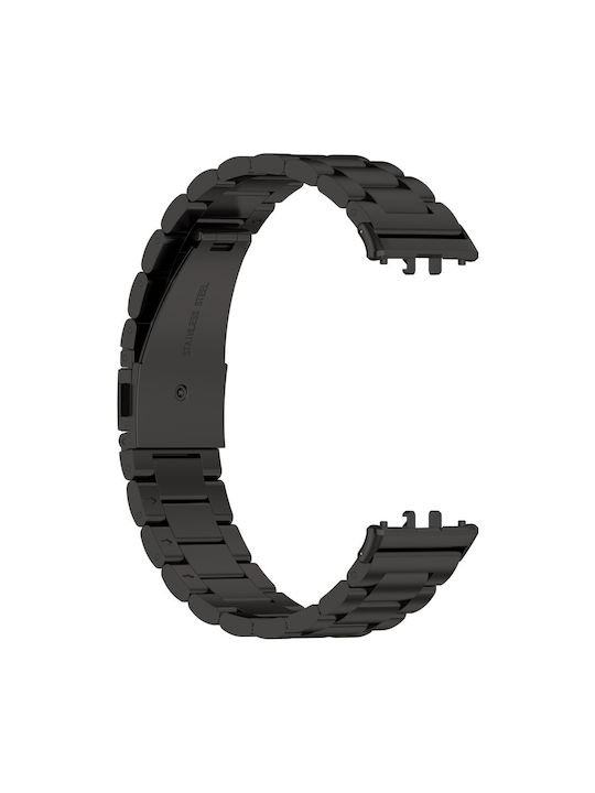 Armband Rostfreier Stahl Schwarz (Galaxy Fit3)