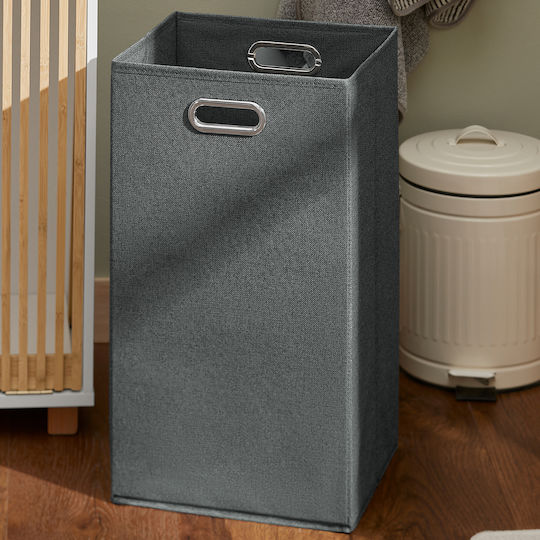 SoBuy Badezimmerschrank Wäscherei B33xT32.5xH85cm Weiß