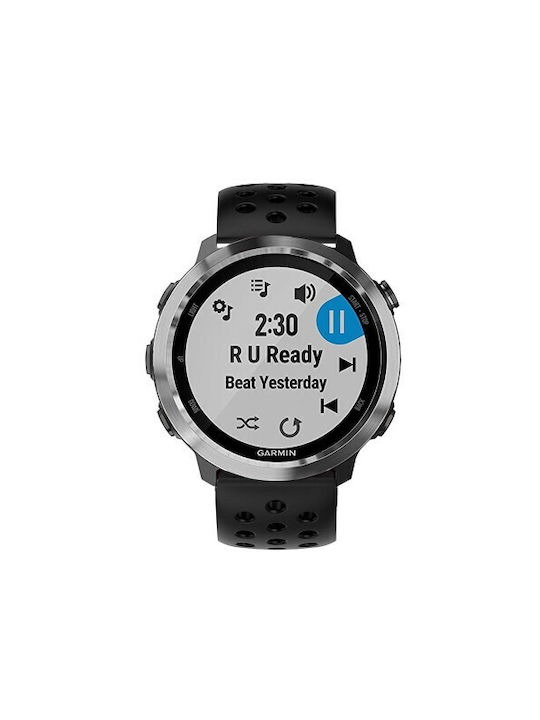 Two-Tone Λουράκι Σιλικόνης με Pin Μαύρο (Forerunner 55/245/645 / Vivoactive 3/5/HR / Venu Sq 2)