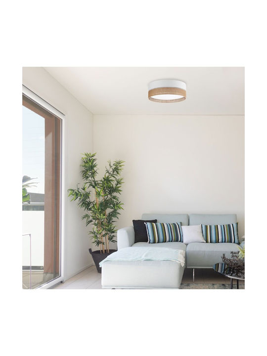 TK Lighting Linobianco Ceiling Light