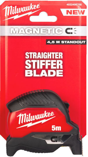 Milwaukee Stiffer Blade Tape Measure with Magnet