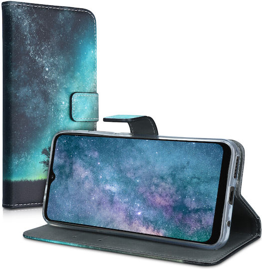 KWmobile Brieftasche Cosmic Nature (Moto G10)