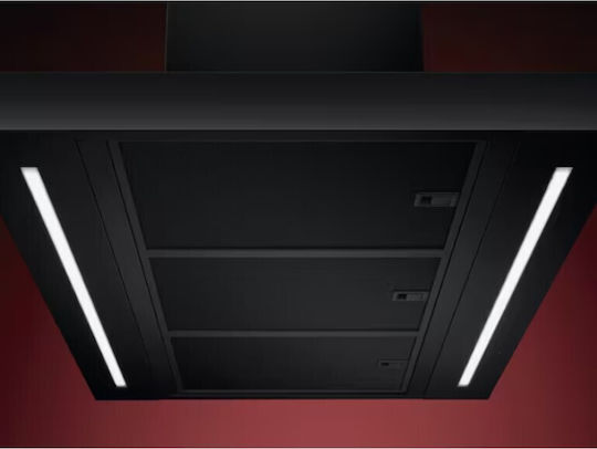 AEG 8000 Auroratech Insulă Hotă 90cm Negru