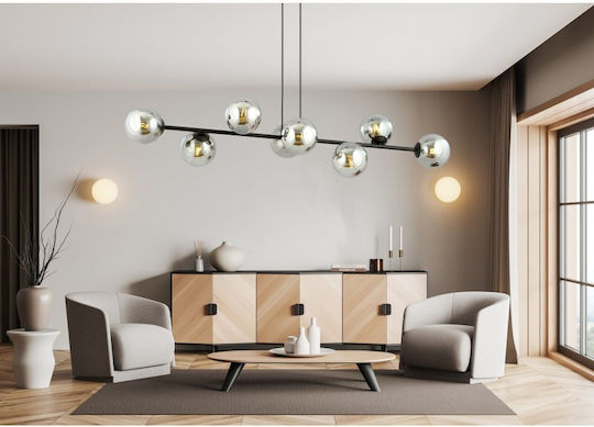 Emibig Pendant Light for 8 Bulbs E14, E.14