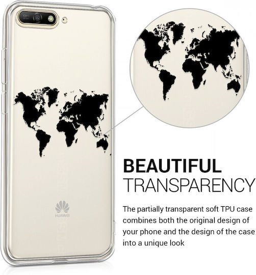 KWmobile Slim Fit Gel Back Cover Σιλικόνης Μαύρο (Huawei Y6 2018)