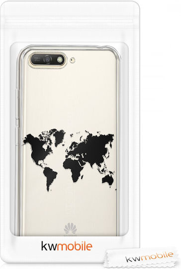 KWmobile Slim Fit Gel Back Cover Σιλικόνης Μαύρο (Huawei Y6 2018)