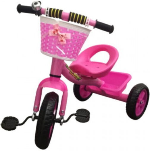 Zita Toys Τρίκυκλο Ποδήλατο για 3+ Ετών Φούξια