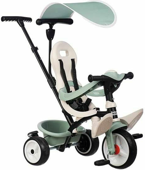 Smoby Baby Balade Превозно Средство с Ръкохватка за Родител 3 в 1 за 10 Месеца Сив