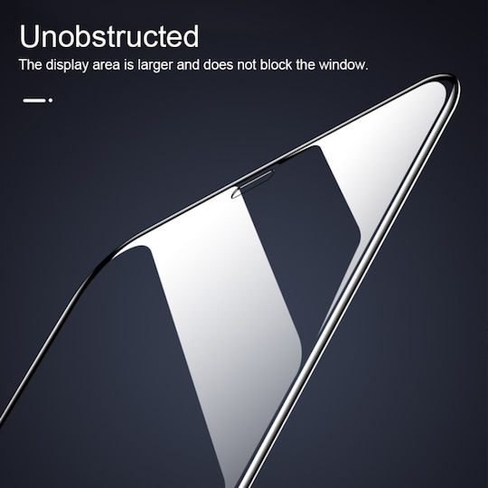 Xiaomi Full Face Tempered Glass Μαύρο (Redmi Note 11/11S)
