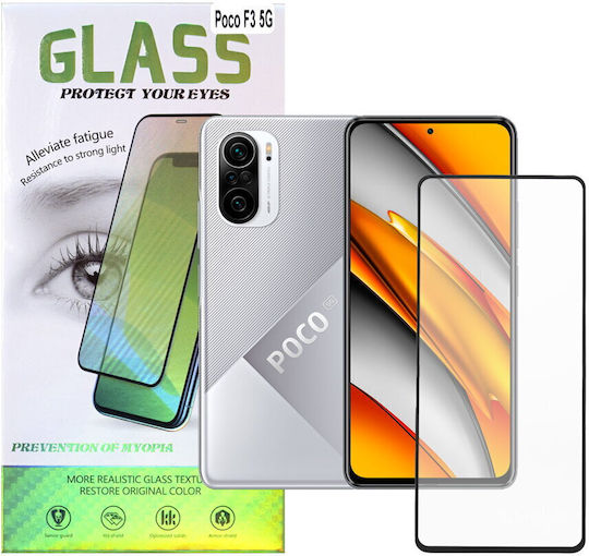 Spacer 3D 0.33mm Adeziv complet Screen Protector (Xiaomi Pocophone F3 5G)