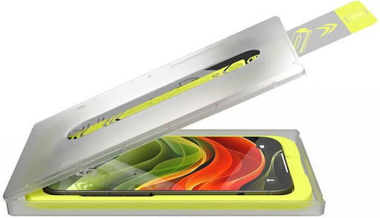 Mobile Origin Gehärtetes Glas 2Stück Schwarz (iPhone 16)