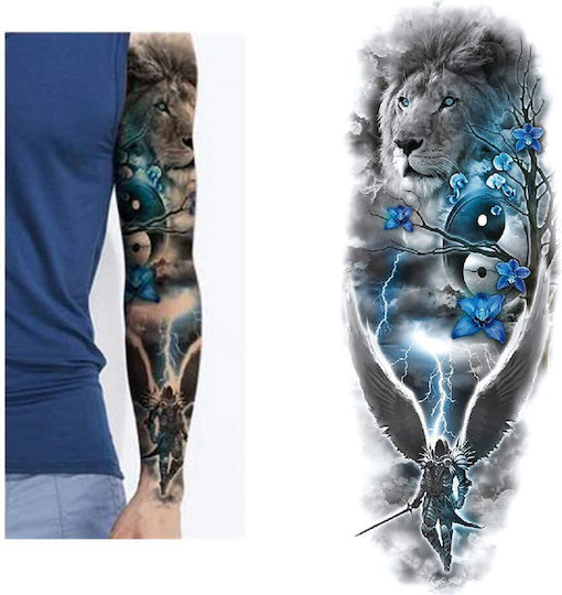 Extra Large Full Arm Sticker Tattoos 8 Sheets