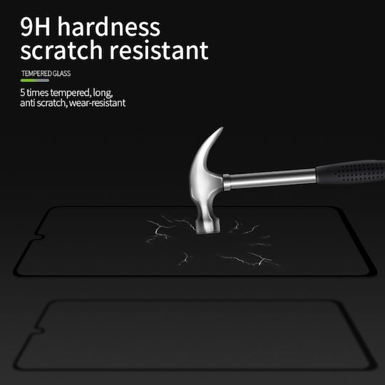 Full Face Tempered Glass Μαύρο (Xperia 1 II)