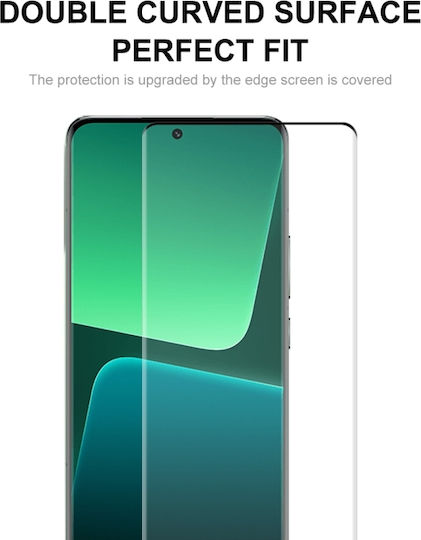 Закалено стъкло за цялото лице Черен (Xiaomi 13 Pro)