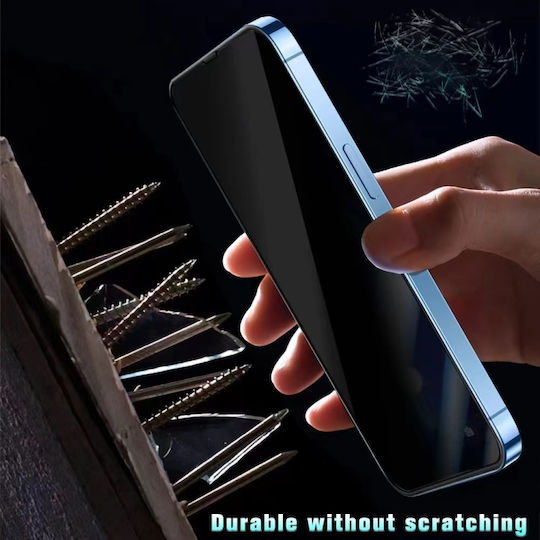 Anti-Spy Privacy Full Face Tempered Glass Μαύρο (iPhone 11 Pro Max / XS Max)