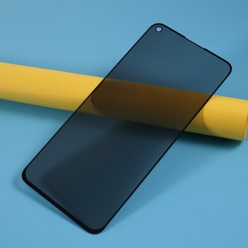 Anti-Spy Full Face Tempered Glass Negru (Huawei P40 Lite)
