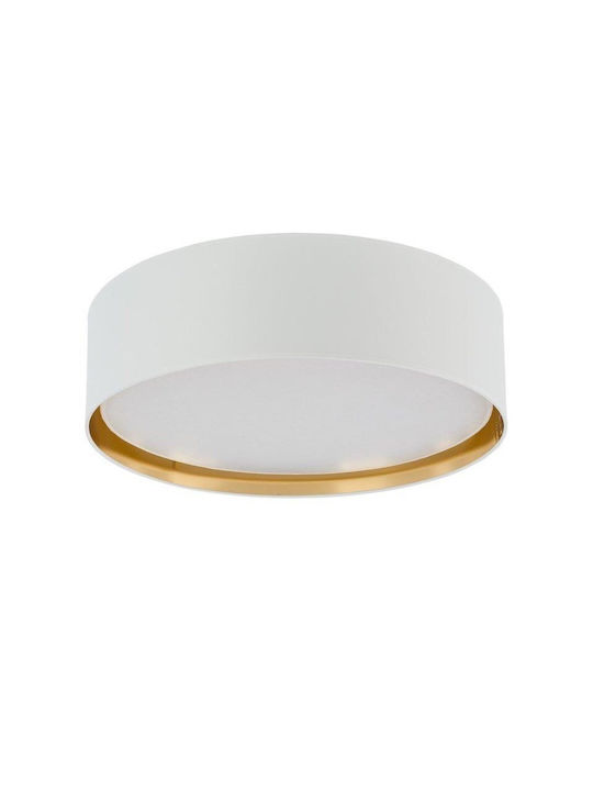 TK Lighting Deckenleuchte 45cm Schwarz mit Fassung E27