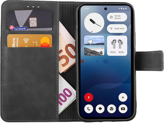 Volte-Tel Back Cover Σιλικόνης με Λουράκι Μαύρο (Redmi Note 14 Pro 4G)