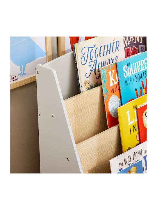 Bücherregal Boden Gray 61x70x30cm