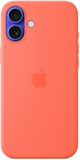Apple Back Cover Silicone Orange (iPhone 16 Plus)