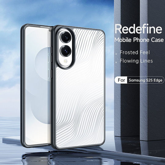 Dux Ducis Back Cover Σιλικόνης / Πλαστικό Μαύρο (Galaxy S25 Edge)