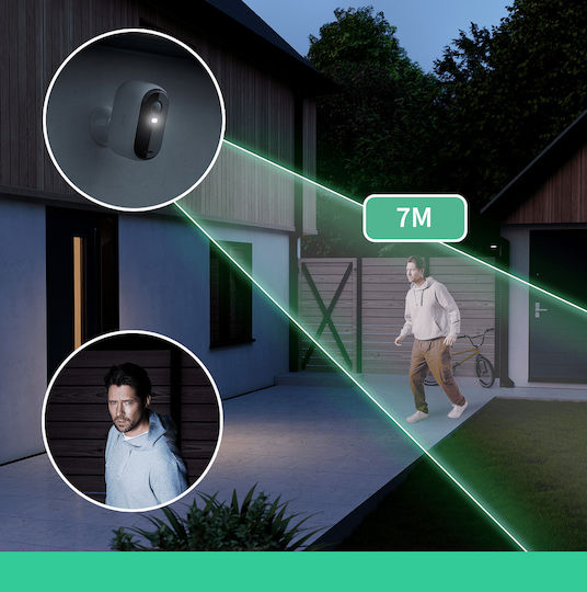 Arlo Essential IP Cameră de Supraveghere Full HD+ 4MP Pe baterii