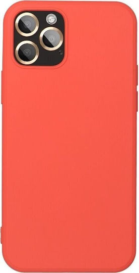Forcell Back Cover Σιλικόνης Πορτοκαλί (iPhone 8/7)