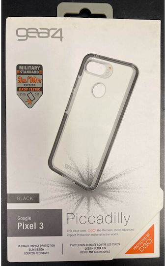 Gear4 Piccadilly Back Cover Plastic Transparent (Google Pixel 3)