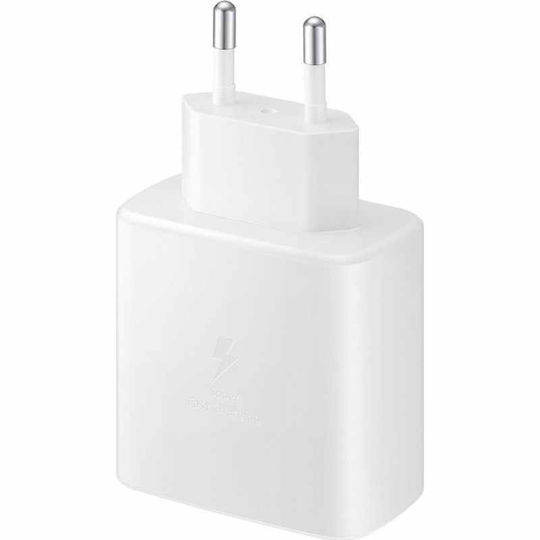 Samsung Charger with USB-C Port and Cable USB-C - USB-C 45W Whites (EP-TA845X Bulk)