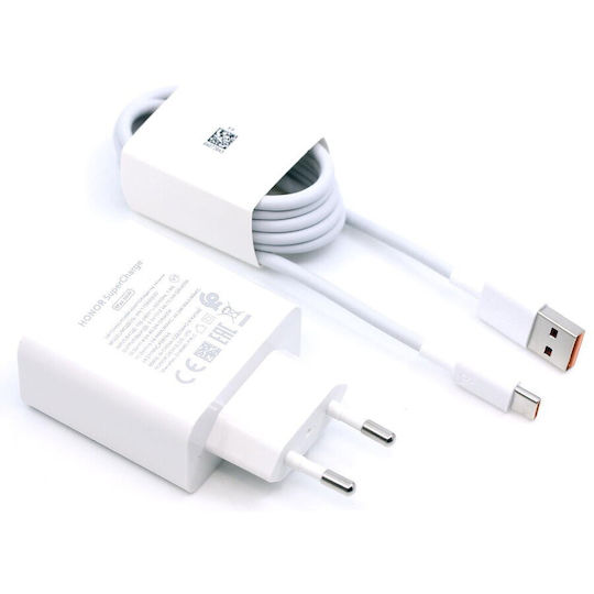 Honor Încărcător cu Port USB-A 66W SuperCharge Albς (HN-110600E00)