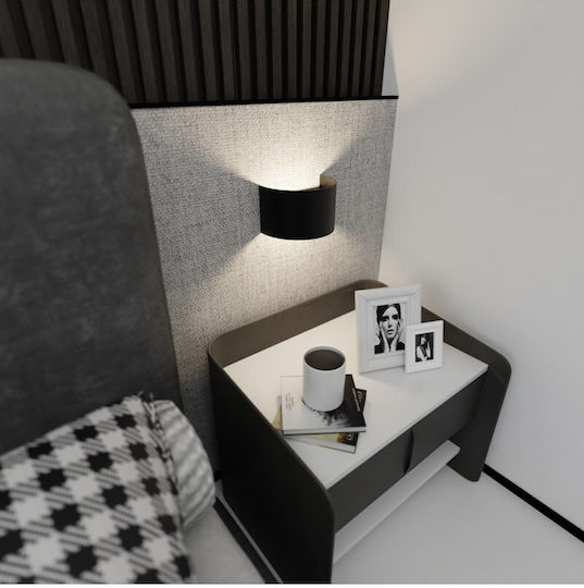 Emibig Modern Lumină de Perete cu Soclu G9 Alb 20cm