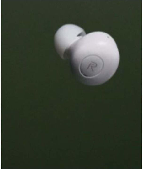 In-ear Bluetooth Handsfree Ακουστικά Λευκά