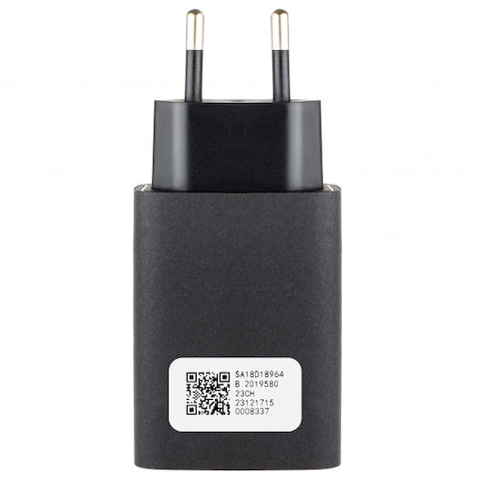 Motorola Φορτιστής Χωρίς Καλώδιο με Θύρα USB-A 33W Μαύρος (MC-332 Bulk)