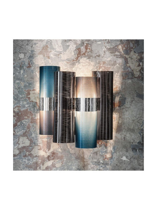 Slamp Leuchte Wand mit Fassung E14 Gray
