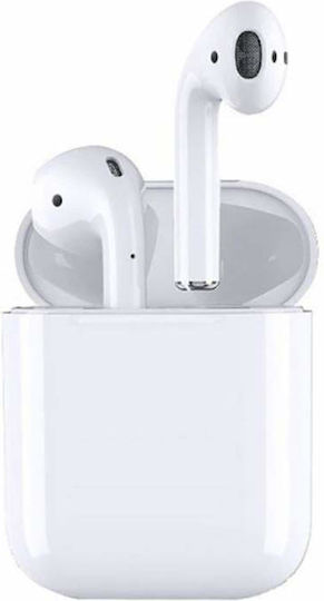 In-Ear Bluetooth-Freisprecheinrichtung Kopfhörer mit Ladeetui Weiß