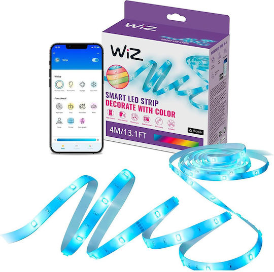 WiZ Smart Ταινία LED Wi-Fi RGB Φως 4m
