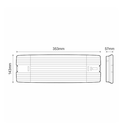 Olympia Electronics Emergency Light Gr-324/30l/a 1pcs
