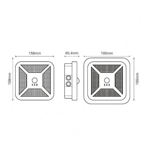 Olympia Electronics Emergency Light GR-490/WP/ADR 1pcs