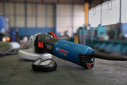 Bosch GWS 17-125 S Τροχός 125mm Ρεύματος 1700W με Ρύθμιση Στροφών