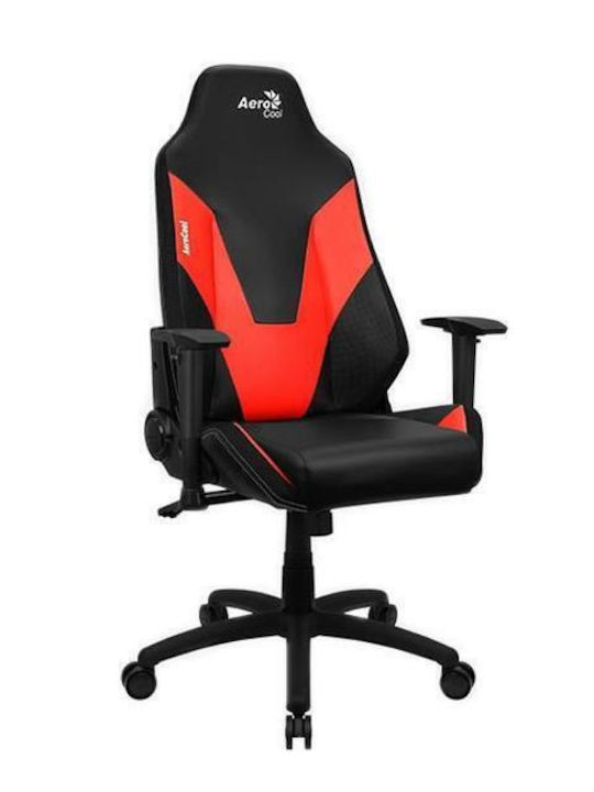 Aerocool Геймърски стол с регулируеми подлакътници Черен