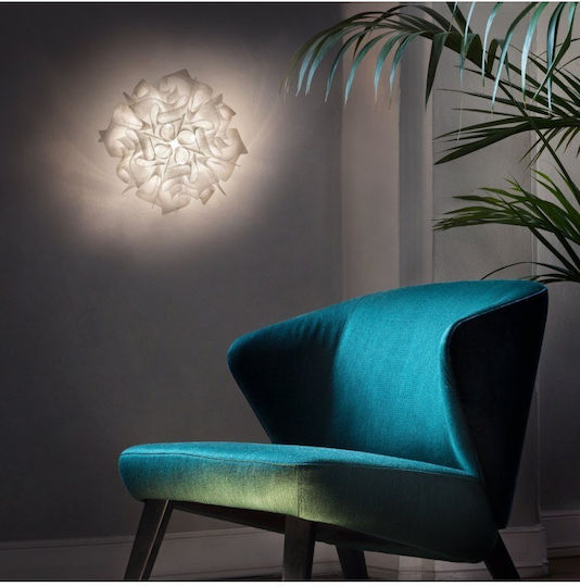 Slamp Veli Mini Couture Plafonieră de Tavan Argintiu cu Soclu E14