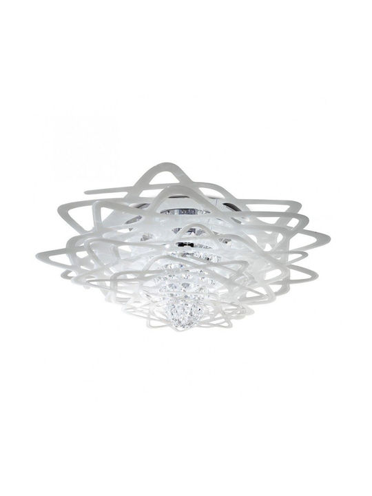 Slamp Aurora Large Πλαφονιέρα Οροφής Μαύρη με Ντουί E27
