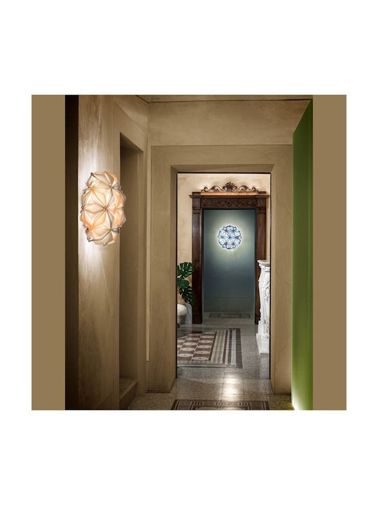 Slamp La Vie Ceiling Mount Light Blue with Socket E27
