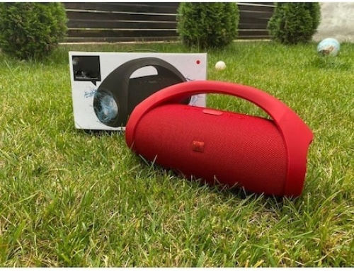 Impermeabil Boxă Bluetooth 28W cu Durată de Baterie până la 12 ore Roșu DC7PNZMBM