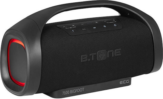 ECG Ηχείο Bluetooth 60W με Διάρκεια Μπαταρίας έως 10 ώρες Μαύρο
