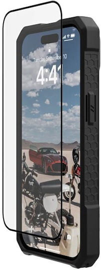 UAG Glass Shield Plus Tempered Glass Μαύρο (iPhone 15)