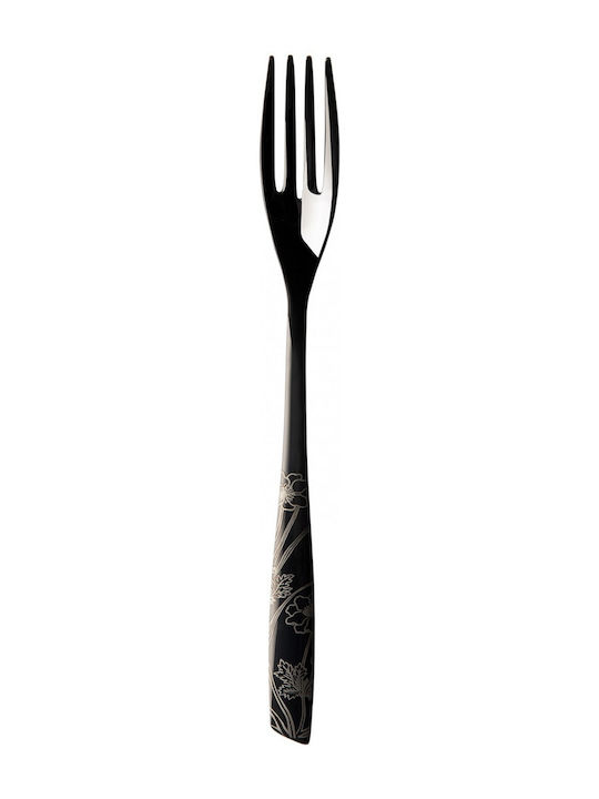 Casa Bugatti Riviera Set de Tacâmuri Inoxidabil Negre 24buc