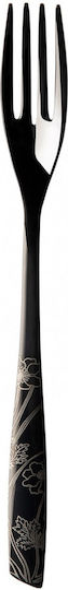 Casa Bugatti Riviera Set de Tacâmuri Inoxidabil Negre 24buc
