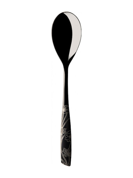 Casa Bugatti Riviera Set de Tacâmuri Inoxidabil Negre 24buc