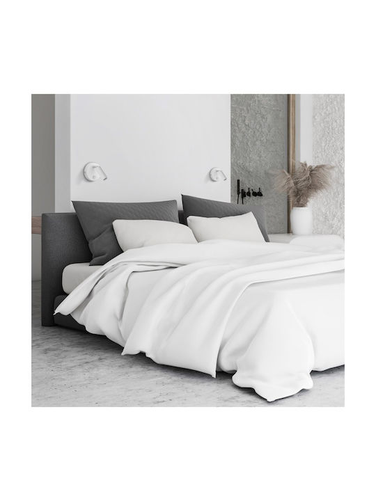 TK Lighting Enzo Single Spot with Socket G9 in White Color